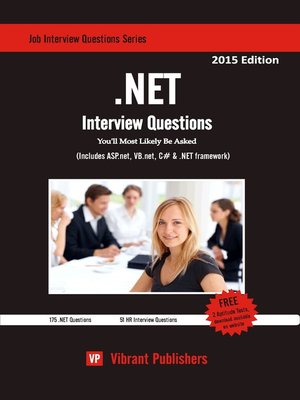 cover image of .NET Interview Questions You'll Most Likely Be Asked